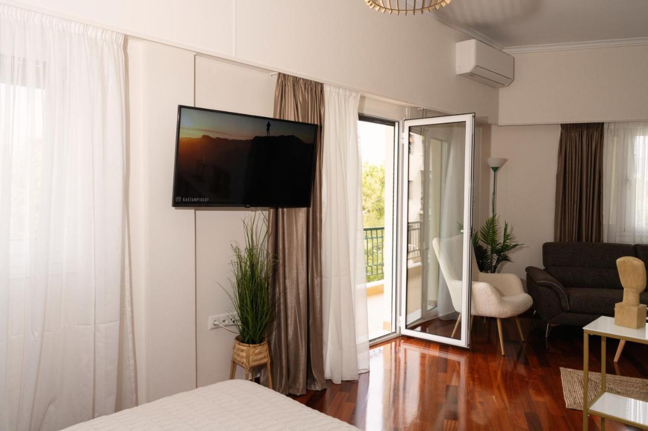 Visum Acropol ,3Br - Private Terrace-Jacuzzi - Amazing View Apartment Athena Bagian luar foto