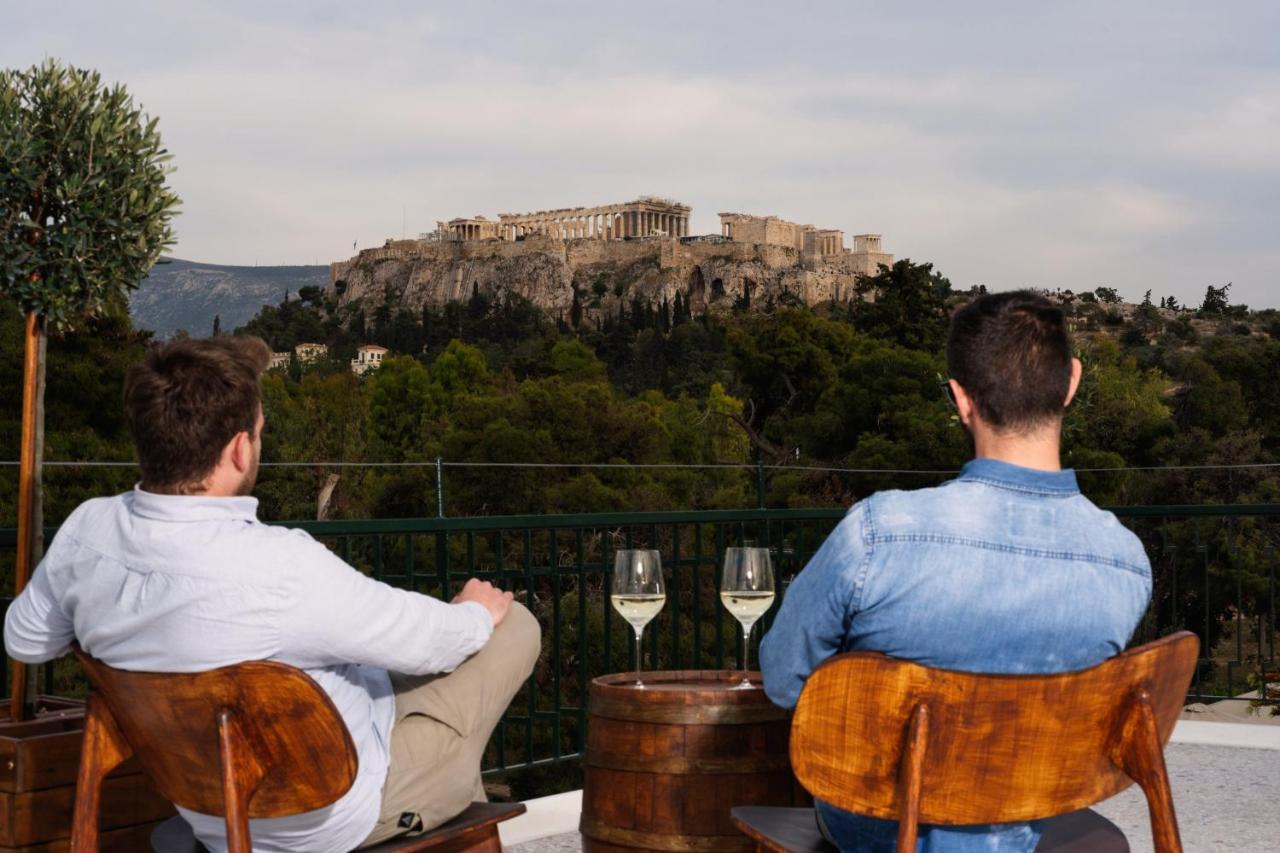 Visum Acropol ,3Br - Private Terrace-Jacuzzi - Amazing View Apartment Athena Bagian luar foto