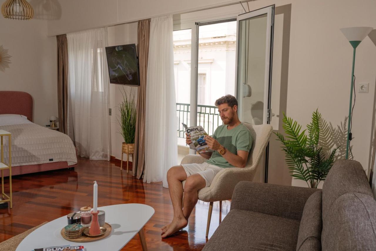 Visum Acropol ,3Br - Private Terrace-Jacuzzi - Amazing View Apartment Athena Bagian luar foto