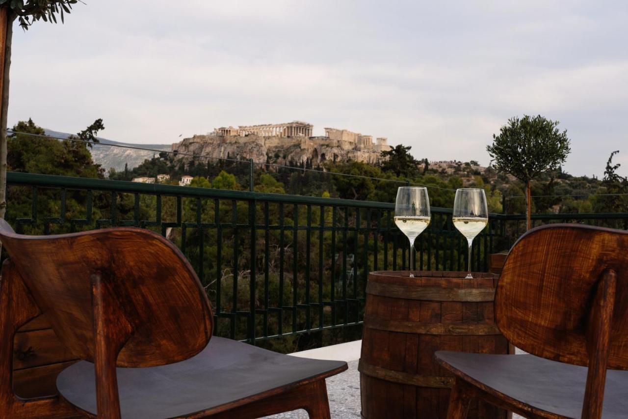 Visum Acropol ,3Br - Private Terrace-Jacuzzi - Amazing View Apartment Athena Bagian luar foto